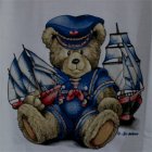 T-Shirt mit Seebär